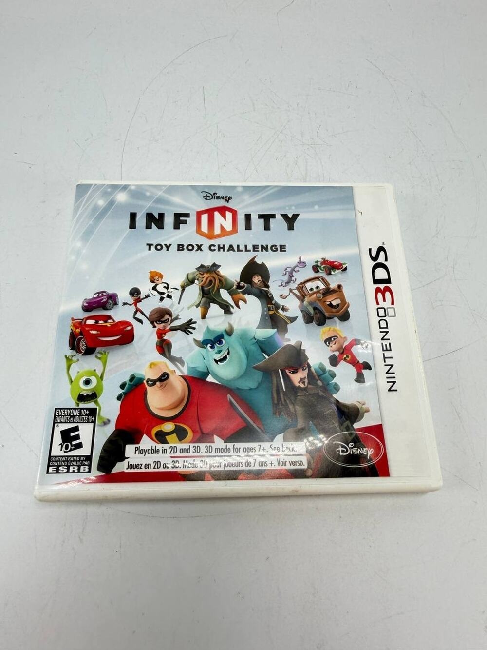 Disney Infinity Toy Box Challenge Nintendo 3DS Complete CIB Tested Game